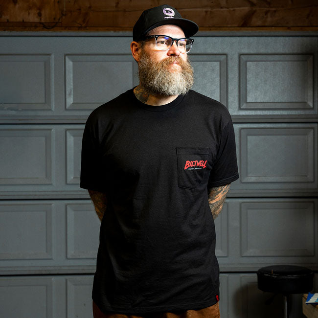 Biltwell Motorsickle T-Shirt black from Biltwell at Pedro’s Parts