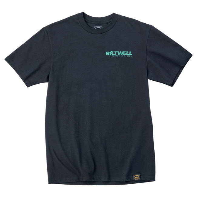 Biltwell Stepside T-Shirt black from Biltwell at Pedro’s Parts