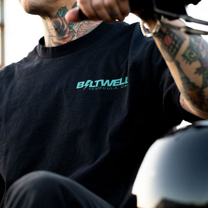 Biltwell Stepside T-Shirt black from Biltwell at Pedro’s Parts