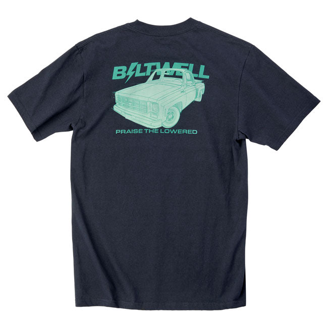 Biltwell Stepside T-Shirt black from Biltwell at Pedro’s Parts
