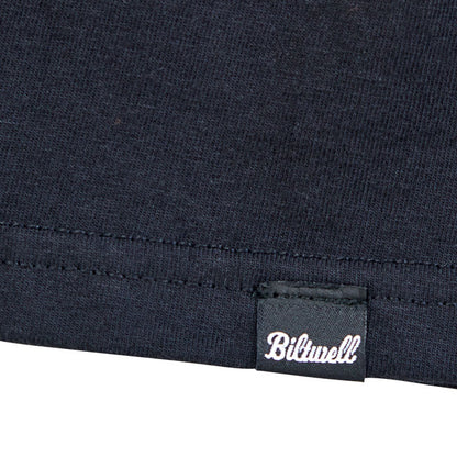 Biltwell Grey shield T-Shirt black from Biltwell at Pedro’s Parts