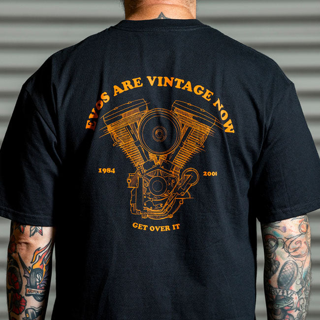 Biltwell Evolution T-Shirt black from Biltwell at Pedro’s Parts