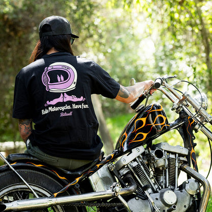 Biltwell Shorty T-Shirt black from Biltwell at Pedro’s Parts