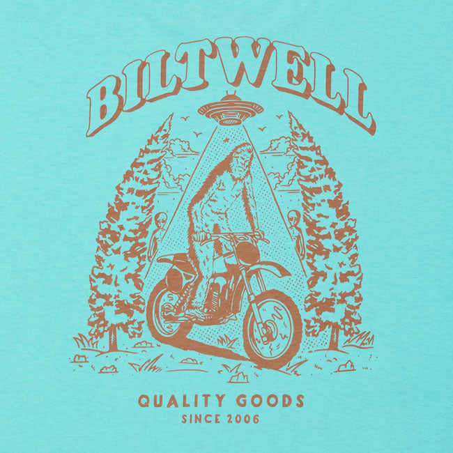 Biltwell Squatch T-Shirt chalky mint from Biltwell at Pedro’s Parts
