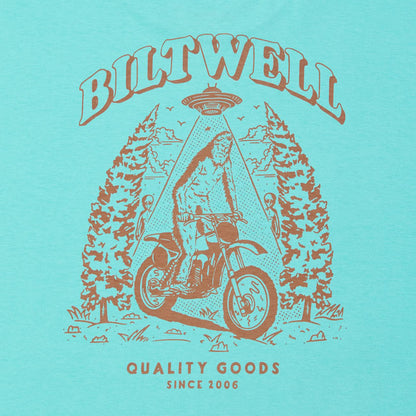 Biltwell Squatch T-Shirt chalky mint from Biltwell at Pedro’s Parts