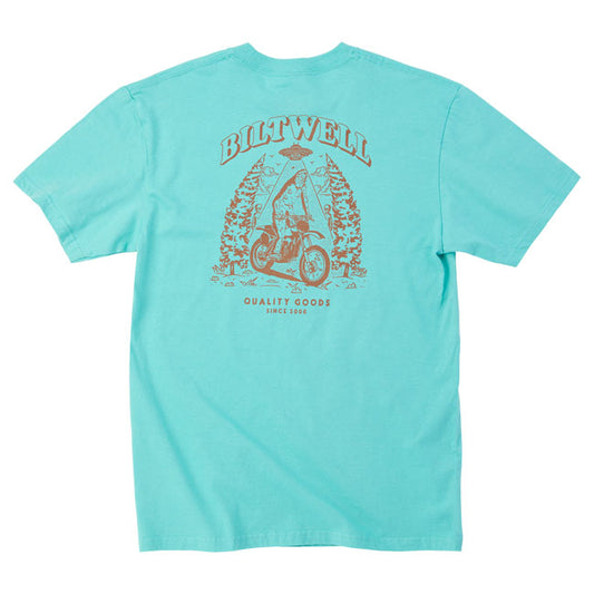 Biltwell Squatch T-Shirt chalky mint from Biltwell at Pedro’s Parts