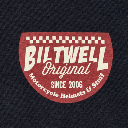 Biltwell Left turn long sleeve T-Shirt black from Biltwell at Pedro’s Parts