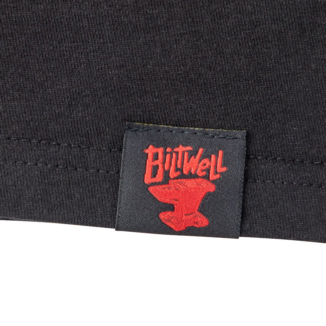 Biltwell Left turn long sleeve T-Shirt black from Biltwell at Pedro’s Parts