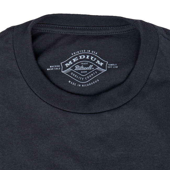 Biltwell ADVXL long sleeve T-Shirt black from Biltwell at Pedro’s Parts