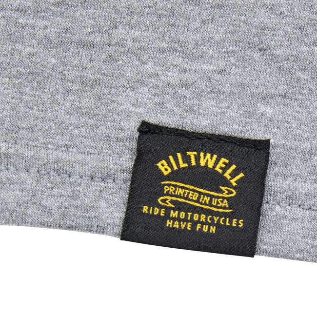 Biltwell Tiger long sleeve graphite from Biltwell at Pedro’s Parts