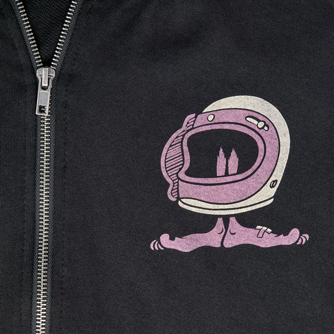 Biltwell Shorty zip Hoodie black from Biltwell at Pedro’s Parts