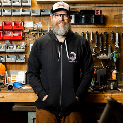 Biltwell Shorty zip Hoodie black from Biltwell at Pedro’s Parts