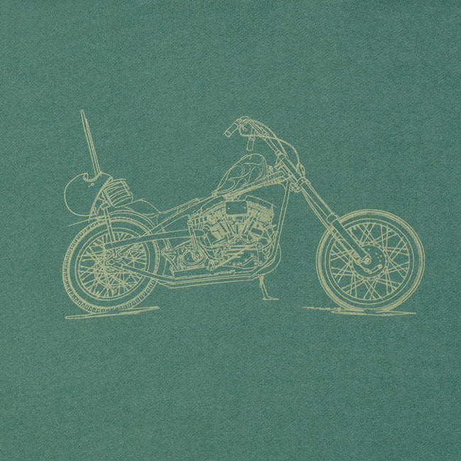Biltwell Pan Hoodie green from Biltwell at Pedro’s Parts