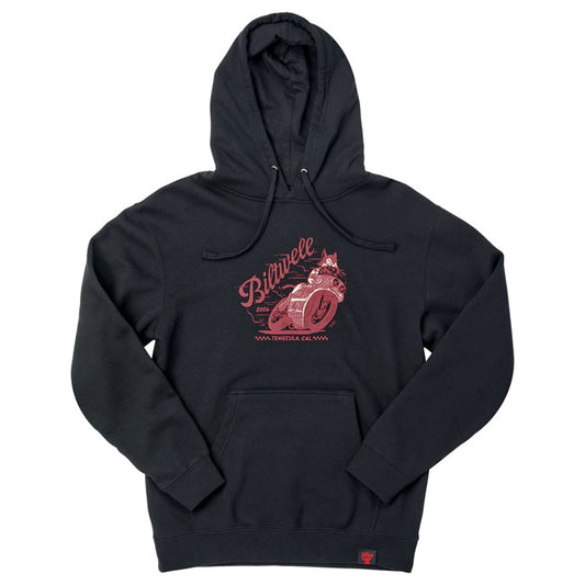 Biltwell Fast Cat Hoodie black from Biltwell at Pedro’s Parts