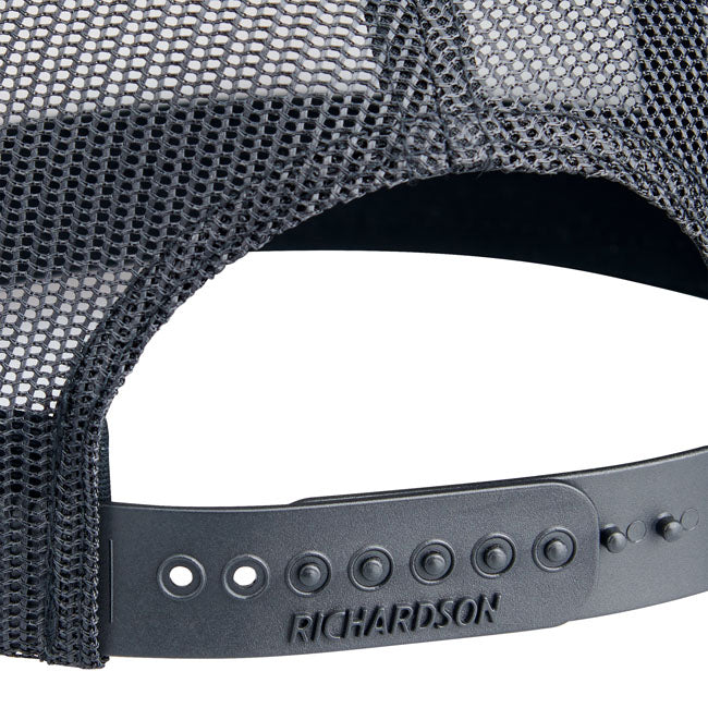 Biltwell Tiger trucker cap black/white from Biltwell at Pedro’s Parts