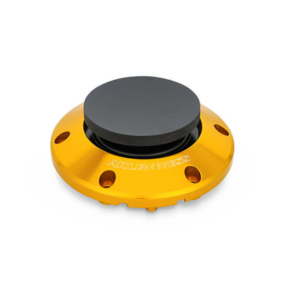 Arlen Ness, Pop-Up Gas Cap Black for 24+ Touring, Gold