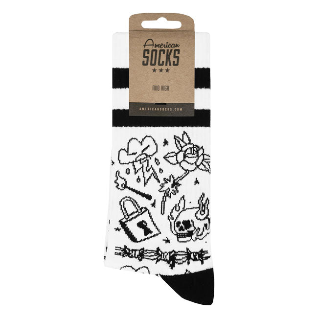 American Socks Burning Rage Mid High socks - product image 2