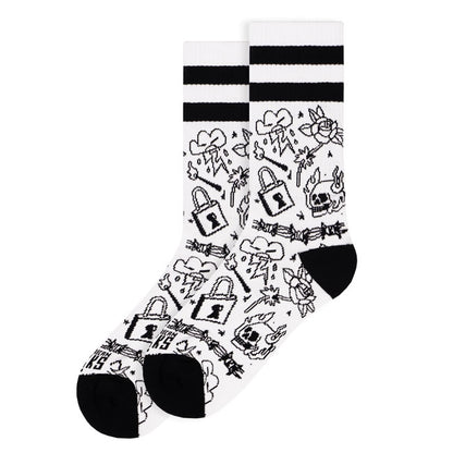 American Socks Burning Rage Mid High socks - product image 3