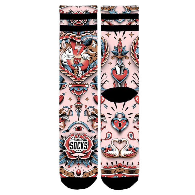 American Socks Feline Hearts Signature socks - product image