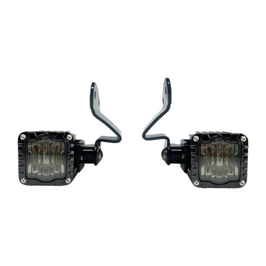 Custom Dynamics Shark Demon Selective front turn signals - Custom Dynamics turn signals led at Pedro's Parts