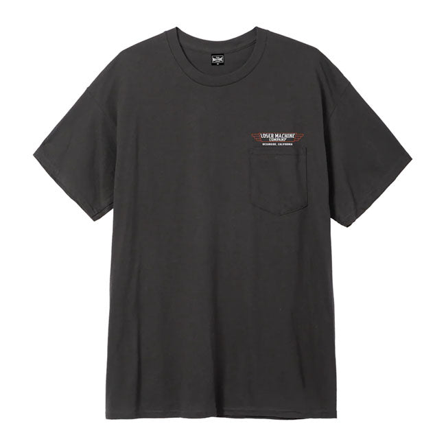 Loser Machine Fly Wheel T-Shirt Black - Loser Machine product image
