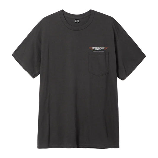 Loser Machine Fly Wheel T-Shirt Black - Loser Machine product image