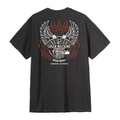 Loser Machine Fly Wheel T-Shirt Black - Loser Machine product image 2