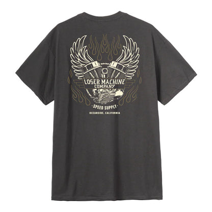 Loser Machine Fly Wheel T-Shirt Charcoal - Loser Machine product image 2
