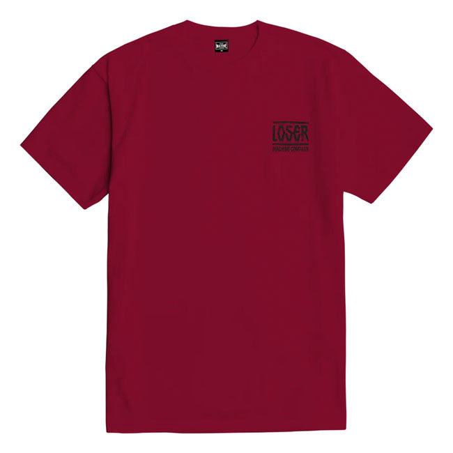 Loser Machine Inside Out T-Shirt Burgundy - Loser Machine product image
