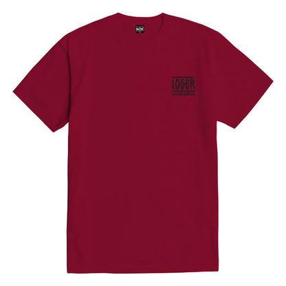 Loser Machine Inside Out T-Shirt Burgundy - Loser Machine product image