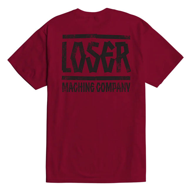 Loser Machine Inside Out T-Shirt Burgundy - Loser Machine product image 2