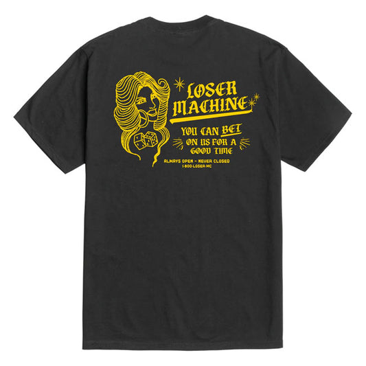 Loser Machine Roll The Dice T-Shirt Black - Loser Machine product image 2