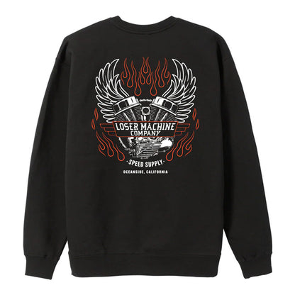 Loser Machine Fly Wheel Long Sleeve Black - Loser Machine product image 2