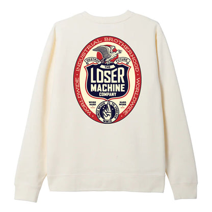 Loser Machine Work Hard Hoodie Bone - Loser Machine product image 2
