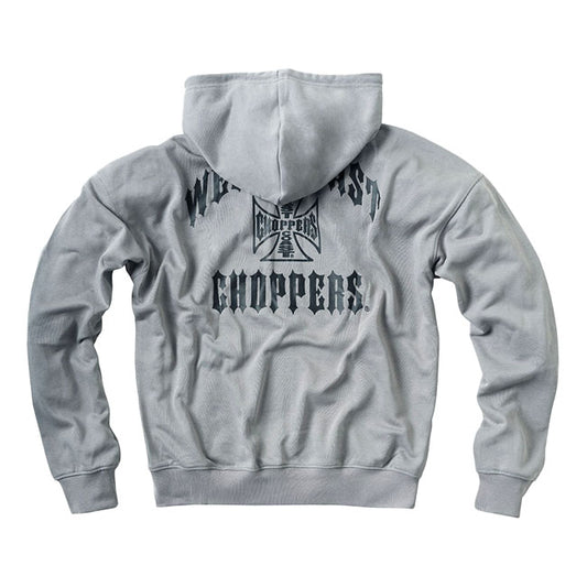 WCC Iron Oversized Zip Hoodie Gray