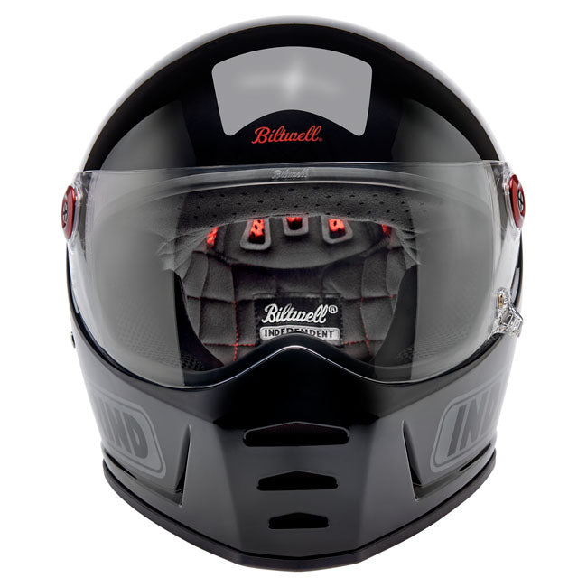 Biltwell Lane Splitter Independent collab helmet - Helmets Full Face at Pedro’s Parts