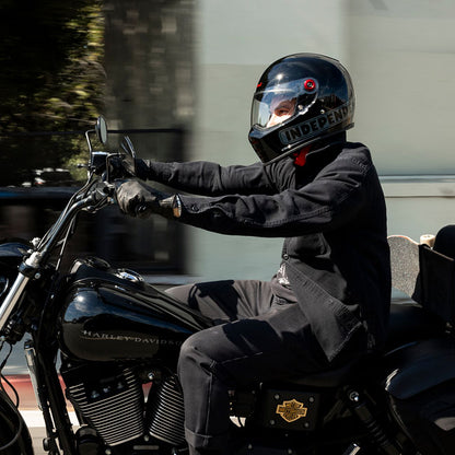 Biltwell Lane Splitter Independent collab helmet - Helmets Full Face at Pedro’s Parts