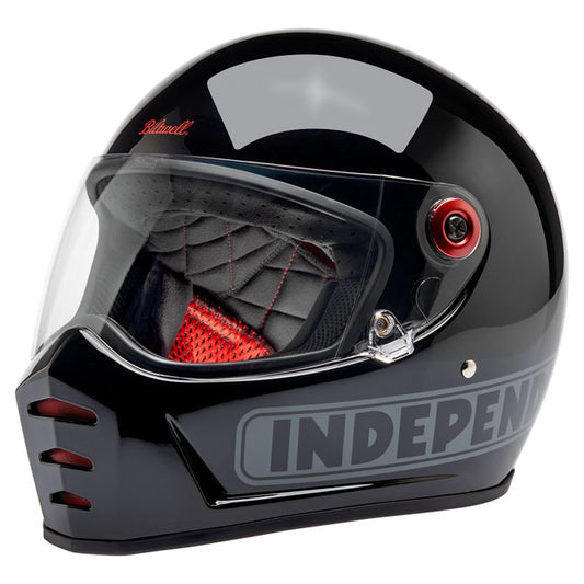 Biltwell Lane Splitter Independent collab helmet - Helmets Full Face at Pedro’s Parts