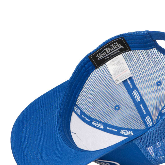 Von Dutch Baseball Mesh Cap Royal Blue