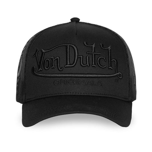 Von Dutch Baseball Mesh Cap Black