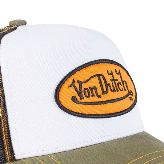 Von Dutch Trucker Mesh Cap White/black