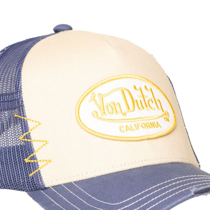 Von Dutch Trucker Mesh Cap Blue/beige