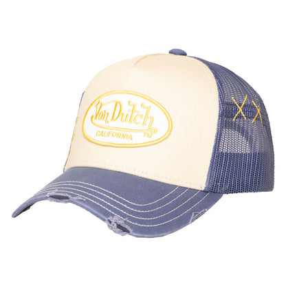 Von Dutch Trucker Mesh Cap Blue/beige