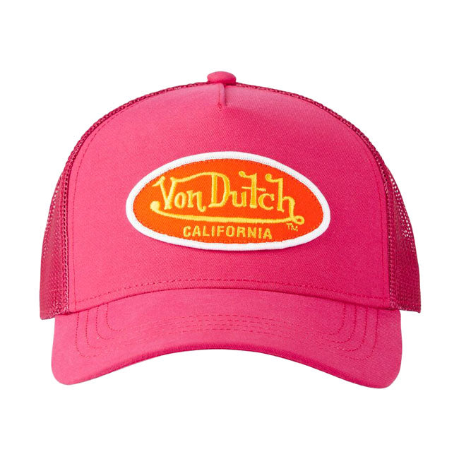 Von Dutch Trucker Mesh Cap Pink