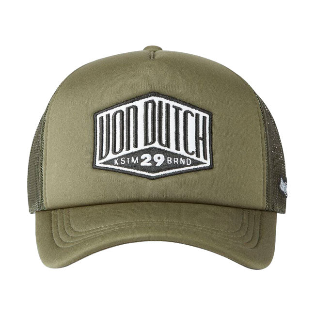 Von Dutch Foam Cap Olive Green