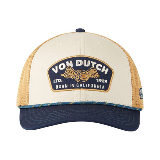 Von Dutch Semi Curve Cap Mustard