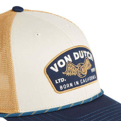 Von Dutch Semi Curve Cap Mustard