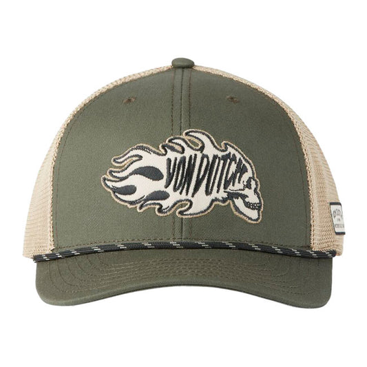 Von Dutch Semi Curve Cap Skull