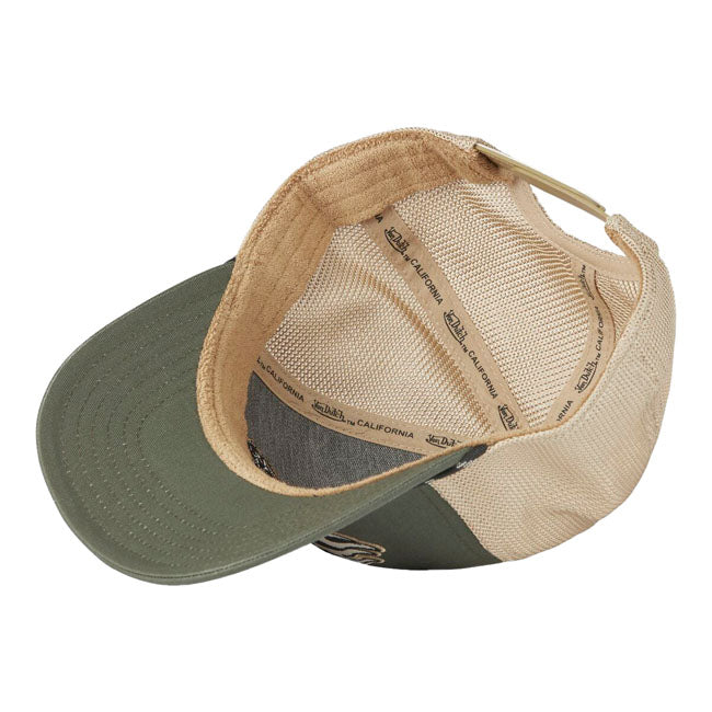 Von Dutch Semi Curve Cap Skull