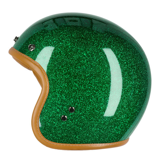 13 1/2 Skull Bucket Helmet Lucky Clover